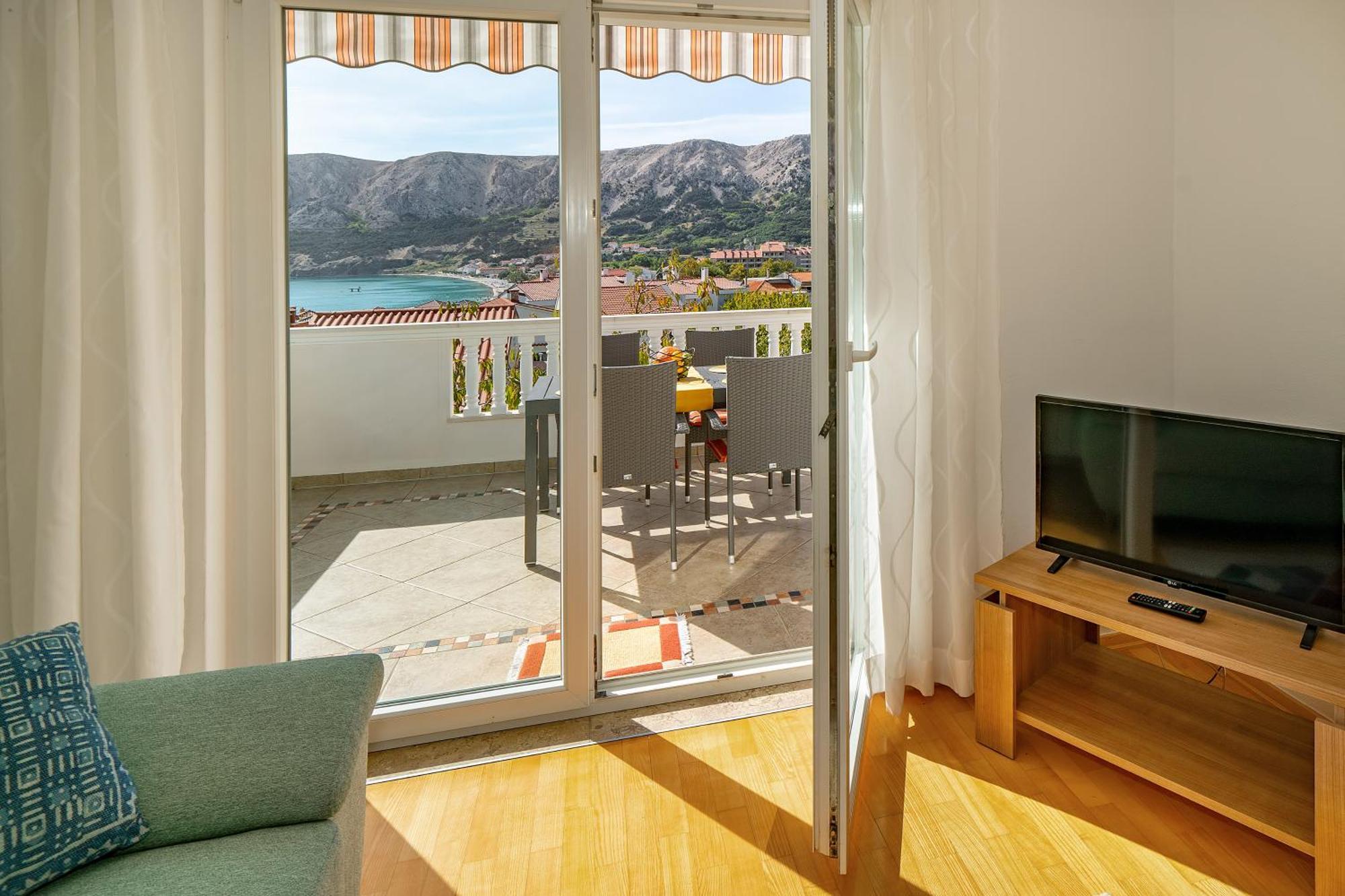 Apartments With Terrace Baška Szoba fotó